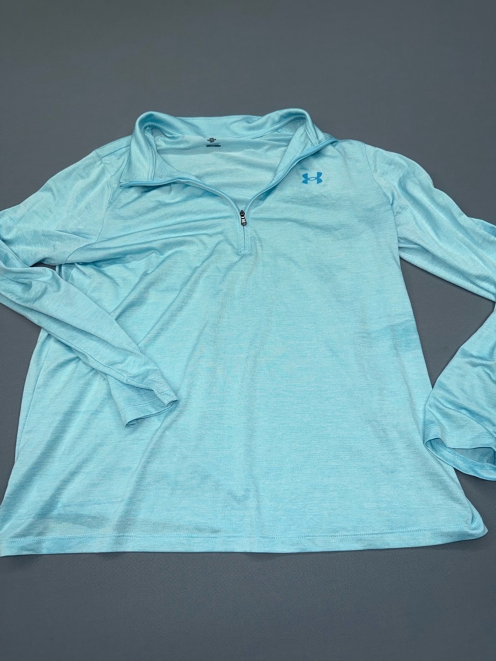 Under Armour Aqua Blue 1/4 Zip Pullover